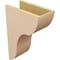 Ekena Millwork 7"W x 14"D x 21"H Classic Carmel Rough Cedar Woodgrain TimberThane Corbel, Primed Tan CORUR07X14X21CARRCPR - alternate 6